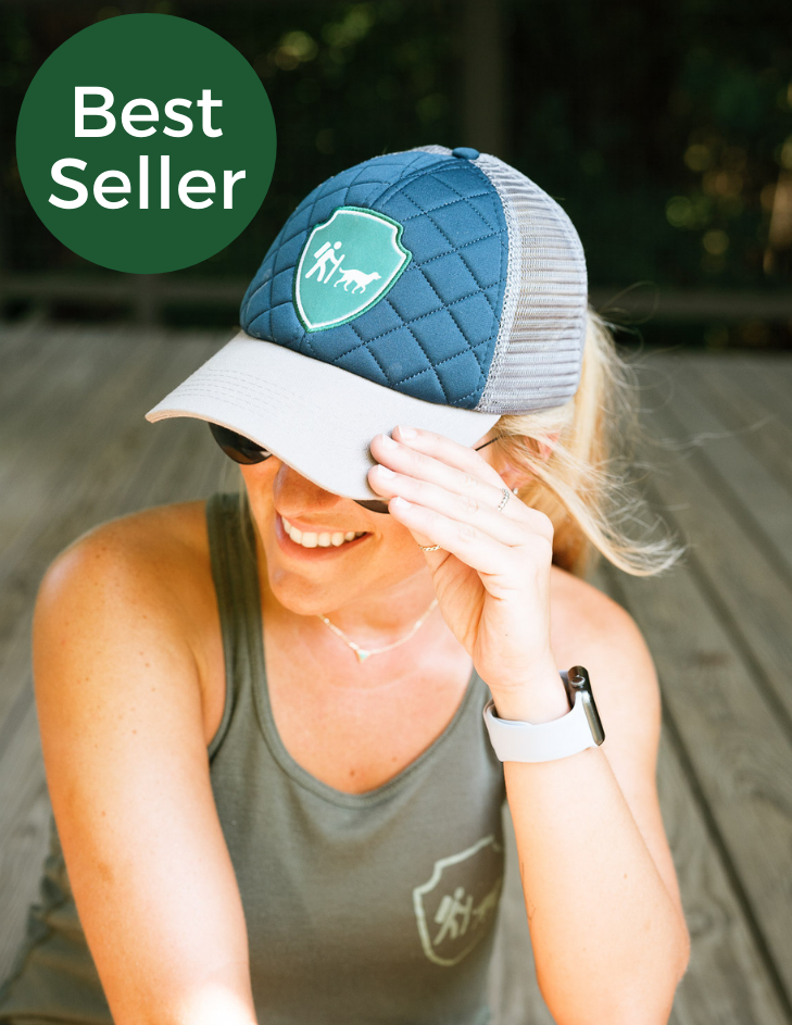 Camping trucker hat sales