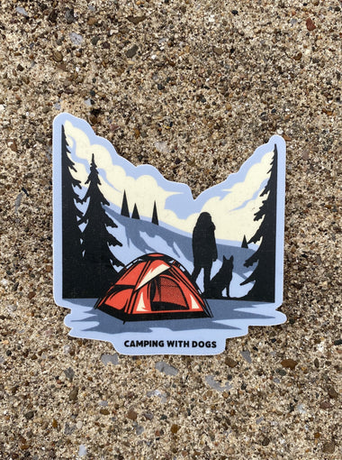 Gone Camping Sticker