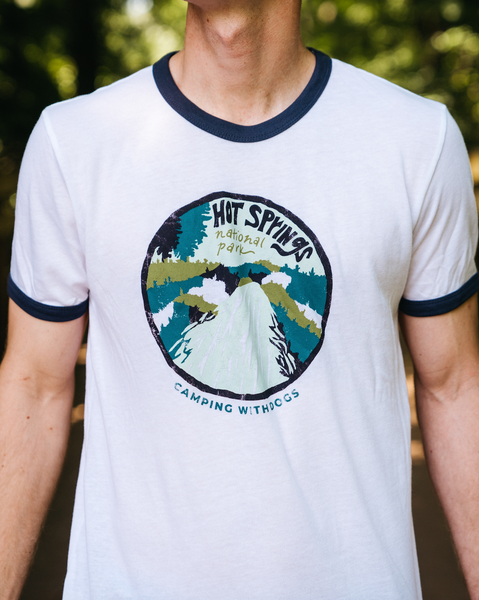 Hot Springs National Park Ringer Tee